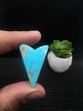 Turquoise Cabochon • Code M17- M124 • AAA Quality • Natural Turquoise Cabs • Turquoise Loose Stone