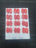 Spiny Oyster Shell Fancy Cabs • 9x17 mm Size • Pack of 2 Piece • AAA Quality • Natural Shell Cabochon •