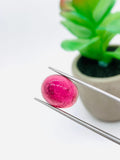 Pink Tourmaline Oval 12x15 mm Cabochon - Code D13 - Origin Congo mines - Weight 11.70 carats - Natural Tourmaline Cabs