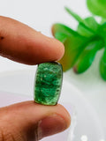 Green Tourmaline Rectangle 16x10 mm Cabochon - Code D34 - Origin Congo mines - Weight 10.24 carats - Natural Tourmaline Cabs