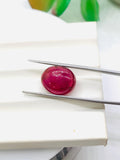 Pink Tourmaline Oval 15x12 mm Cabochon - Code D37 - Origin Congo mines - Weight 11 carats - Natural Tourmaline Cabs