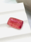 Pink Tourmaline Rectangle 17x11 mm Cabochon - Code D40 - Origin Congo mines - Weight 11.8 carats - Natural Tourmaline Cabs