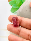 Pink Tourmaline Rectangle 17x11 mm Cabochon - Code D40 - Origin Congo mines - Weight 11.8 carats - Natural Tourmaline Cabs