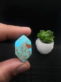 Turquoise Cabochon • Code M17- M124 • AAA Quality • Natural Turquoise Cabs • Turquoise Loose Stone