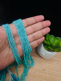 2-4mm Amazonite Round beads, Length 40 Cm , Natural Amazonite in AA Quality