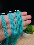2-4mm Amazonite Round beads, Length 40 Cm , Natural Amazonite in AA Quality