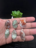 Aqua Chalcedony Cabochon • Code M25- M30 • AAA Quality • Natural Aqua Chalcedony Cabs • Perfect for Jewelry Making • Wire Wrapping Stone