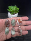 Aqua Chalcedony Cabochon • Code M25- M30 • AAA Quality • Natural Aqua Chalcedony Cabs • Perfect for Jewelry Making • Wire Wrapping Stone