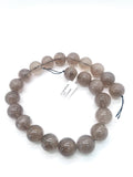 20mm Rutilated Quartz Round Beads – AAA Quality Gemstone Strand, origin Brazil.