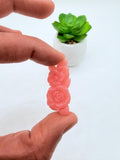 Pink Opal Carving - Code P5 -P8 - Natural Pink Opal Loose Piece - Pink Opal Pendant