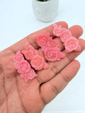Pink Opal Carving - Code P5 -P8 - Natural Pink Opal Loose Piece - Pink Opal Pendant