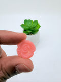 Pink Opal Carving - Code P9 - P12 - Natural Pink Opal Loose Piece - Pink Opal Pendant