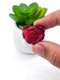 Pink tourmaline Carving - Code #T3 - Size 21X25 mm - Weight 8.2 gm- Natural Pink Opal Loose Piece - Pink Opal Pendant