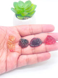 Pink tourmaline Carving - Code #4-7 - Size 21X25 mm - Weight -- Natural Pink Opal Loose Piece - Pink Opal Pendant