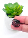 Pink tourmaline Carving - Code #4-7 - Size 21X25 mm - Weight -- Natural Pink Opal Loose Piece - Pink Opal Pendant
