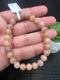 Yellow Sapphire Bracelet• mm Size-8mm • Code #Y1 • AAAA Quality • 7.5'' length • Natural Sapphire Round Bracelet