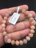 Yellow Sapphire Bracelet• mm Size-8mm • Code #Y1 • AAAA Quality • 7.5'' length • Natural Sapphire Round Bracelet