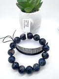 Pitersite Bracelet• 14 mm Size • Code #P4 • AAAA Quality • 7.5'' length • Natural Sapphire Round Bracelet