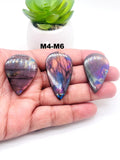 Labradorite Cabochon • Code M4-M6 • AAA Quality • Natural Labradorite Cabs • Perfect for Jewelry Making