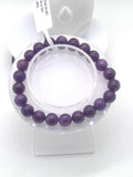 Star Ruby Round Bracelet • 9 mm Size • Code S2• 7.5 Inch Length • AAA Quality • Natural Star Ruby Bracelet