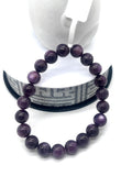 Star Ruby Round Bracelet • 9.5 mm Size • Code S6• 7.5 Inch Length • AAA Quality • Natural Star Ruby Bracelet