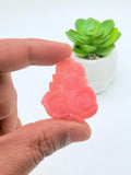 Pink Opal Carving - Code P1 - P4 - Natural Pink Opal Loose Piece - Pink Opal Pendant