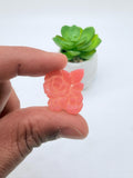 Pink Opal Carving - Code P9 - P12 - Natural Pink Opal Loose Piece - Pink Opal Pendant
