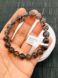 Black Rutile Bracelet 10 mm Size • Code #K4 • AAA Quality • Natural Rutilated Quartz • Rutile Round Beads Bracelet