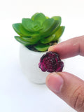 Pink tourmaline Carving - Code #12-17 - Size ---mm - Weight -- Natural Pink Opal Loose Piece - Pink Opal Pendant