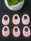 Queen Conch Oval Pendent 25x35 mm - Pack of 1 Piece -queen conch shell, hand made Pendant .