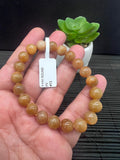 Yellow Sapphire Bracelet• mm Size-9mm • Code #Y2 • AAAA Quality • 7.5'' length • Natural Sapphire Round Bracelet
