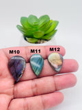 Labradorite Cabochon • Code M10-M12 • AAA Quality • Natural Labradorite Cabs • Perfect for Jewelry Making