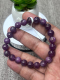 Star Ruby Round Bracelet • 9 mm Size • Code S2• 7.5 Inch Length • AAA Quality • Natural Star Ruby Bracelet