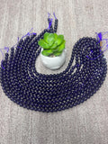 8MM Amethyst Round Beads , Length 40cm, Natural Amethyst Round .AAA Quality origin Africa