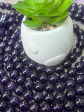10MM Amethyst Round Beads , Length 40cm, Natural Amethyst Round .AAA Quality origin Africa