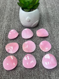 Queen Conch Shell 28-33 MM Fancy Cabs • Pack of 2 Pcs • AAA Quality • Flat Back • Queen Conch Cabochons