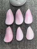 20x35mm Queen Conch Shell Chip Loose Piece • Pack of 1 Pc • AAA Quality • Queen Conch Cabochons