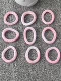 28x40mm Queen Conch Shell Chip Loose Piece • Pack of 2 Pcs • AAA Quality • Flat Back • Queen Conch Cabochons