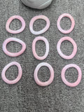 28x40mm Queen Conch Shell Chip Loose Piece • Pack of 2 Pcs • AAA Quality • Flat Back • Queen Conch Cabochons