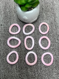 28x40mm Queen Conch Shell Chip Loose Piece • Pack of 2 Pcs • AAA Quality • Flat Back • Queen Conch Cabochons