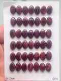 8x12 mm Purple Spiny Oyster Shell Oval Cabs • Pack of 2 Piece • AAA Quality • Natural Spiny Oyster Shell Cabochon