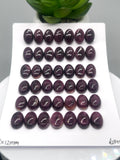 8x12 mm Purple Spiny Oyster Shell Oval Cabs • Pack of 2 Piece • AAA Quality • Natural Spiny Oyster Shell Cabochon