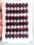 8x12 mm Purple Spiny Oyster Shell Oval Cabs • Pack of 2 Piece • AAA Quality • Natural Spiny Oyster Shell Cabochon