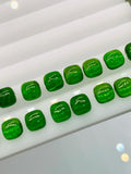 Chrome Diopside Cushion Cabs • 4 mm Size • Pack of 5 Piece • AAA Quality • Natural Chrome Diopside Cabochon •