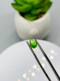 Chrome Diopside Pear Cabs • 3x5 mm Size • Pack of 5 Pieces • AAA Quality • Natural Chrome Diopside Cabochon •