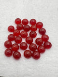 Carnelian cabs size 6,8,10mm Round cabs, orange carnelian cabochons, Pack of 5 pieces.