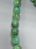 Chrysoprase Round Beads • 16-17 mm Size • Code #A3-A4 • AAAA quality • Length 40 Cm • Natural Chrysoprase beads • Origin Australia