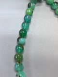 Chrysoprase Round Beads • 12 mm Size • Code #A7-A8 • AAA quality • Length 40 Cm • Natural Chrysoprase beads • Origin Australia