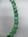 Chrysoprase Round Beads • 12 mm Size • Code #A7-A8 • AAA quality • Length 40 Cm • Natural Chrysoprase beads • Origin Australia