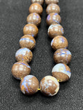 Australian Boulder Opal Beads • 13-16.5 mm size • Code #B1 • AAA Quality • Natural Australian Opal • Rare Beads